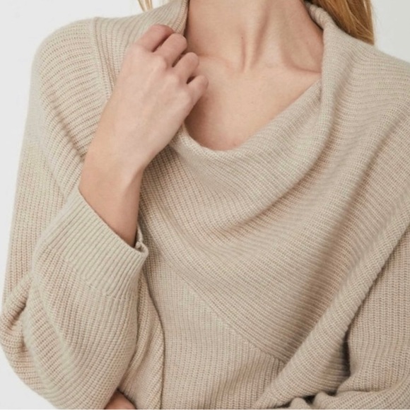 Brochu Walker - The Leith Sweater in Birch Melange, Size Small - Picture 3 of 4